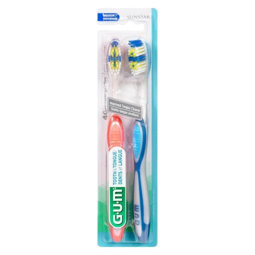 Picture of GUM TOOTH and TONGUE TOOTHBRUSH - MED 2S